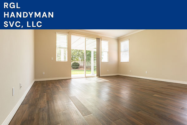 image of laminate flooring installed by Rgl Handyman Service, LLC